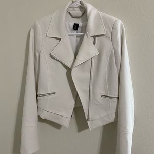 White Moto jacket